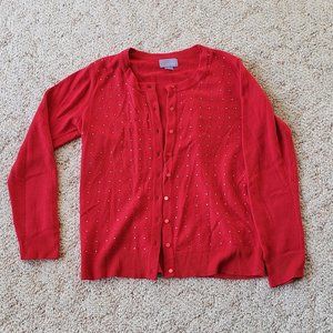 Red Cardigan